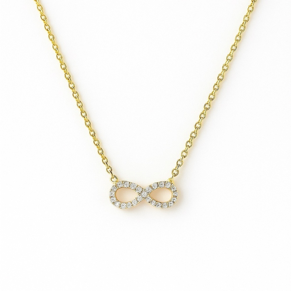 ⚜️ Gold and Silver Infinity Necklace
